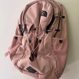 North face pink jester backpack